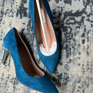 LK Bennett Floret Suede Pumps Sz 39 (NIB)